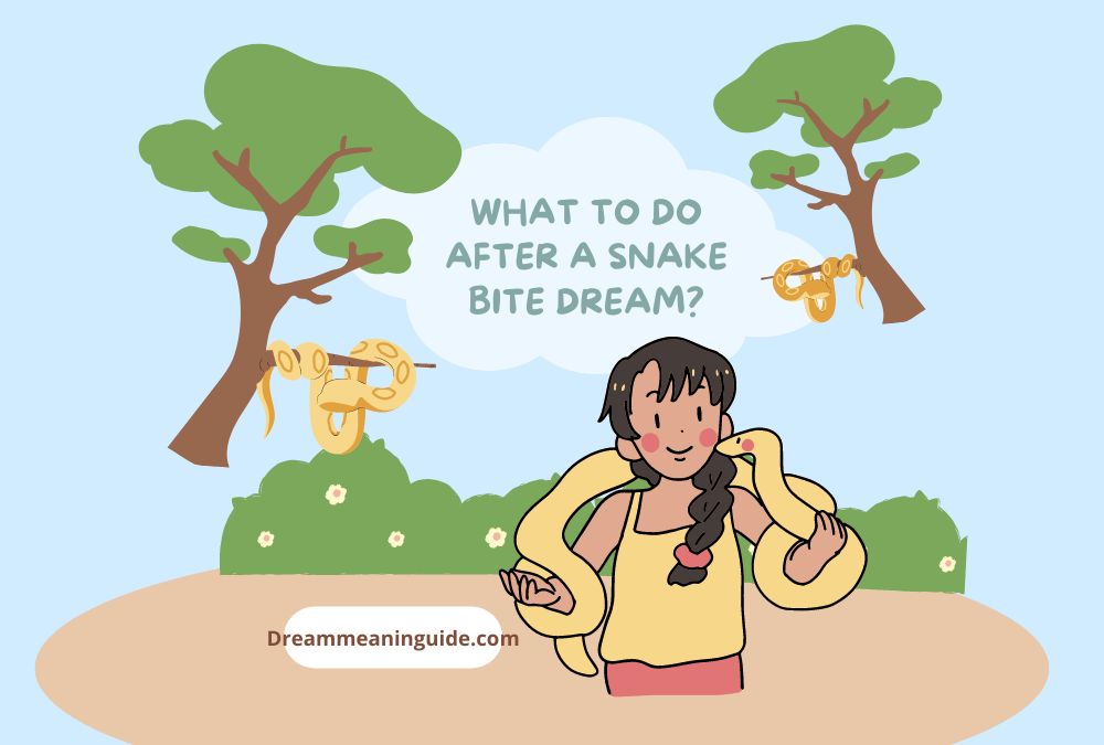 What to Do After a Snake Bite Dream