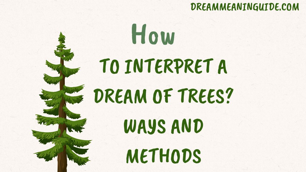 How to Interpret a Dream of Trees Ways and Methods