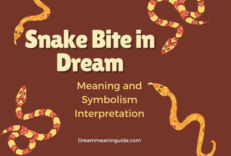 Snake Bite in Dream Meaning: Exploring Hindu Astrology and Spiritual Significance