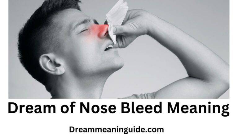 Decoding the Spiritual Significance of Dreaming of Nose Bleed